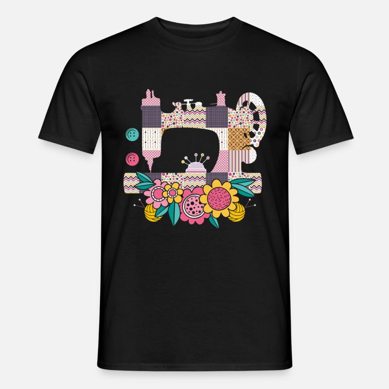 Machine à coudre Closer Tailor - T-shirt homme - noir