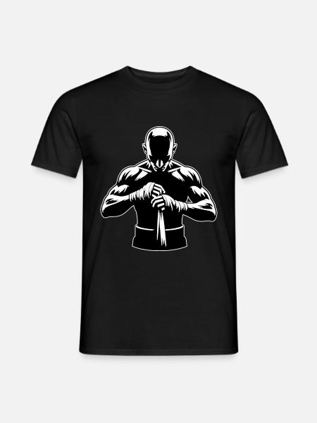 Boxe Boxer Boxe Abbigliamento Da Boxe - T-shirt uomo - nero