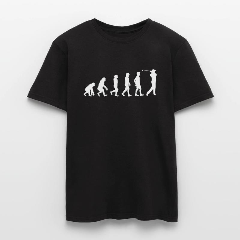 Golfer Golf Evolution Development golf clubs Men's T-Shirt