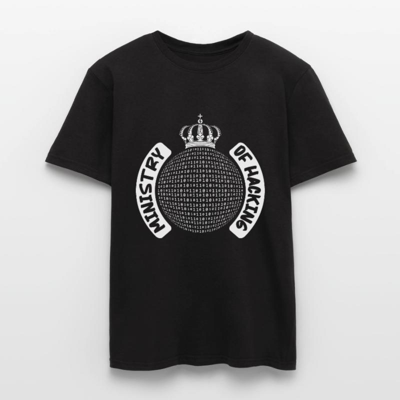 Programmeur Coder Développeur de logiciels T-shirt homme