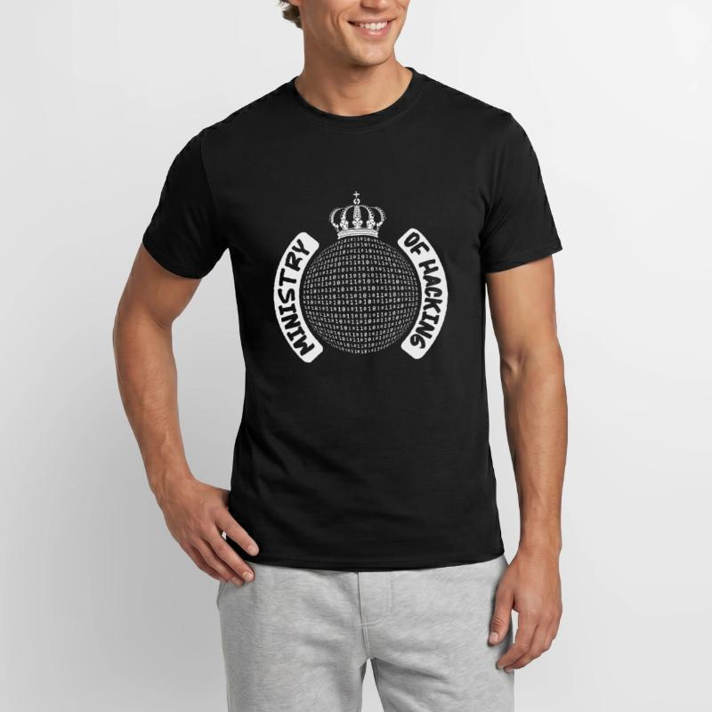 Programmeur Coder Développeur de logiciels T-shirt homme