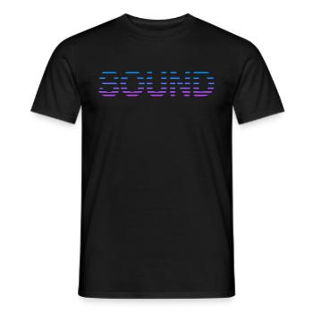 son - T-shirt homme - noir - Devant - AI Model Male 178 light (178cm)