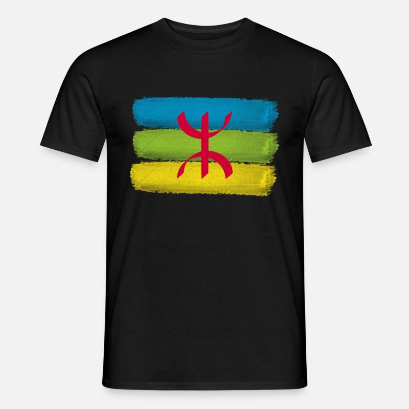 Amazigh - Männer T-Shirt - Schwarz