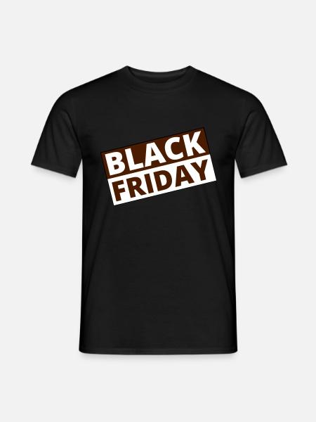 Black Friday - Männer T-Shirt - Schwarz