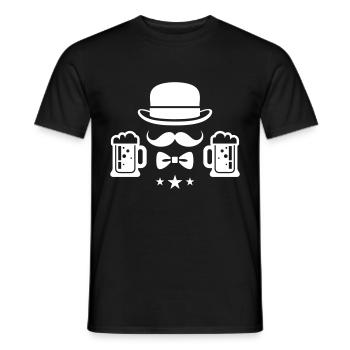 Junggesellenabschied Bier Jga Party - Männer T-Shirt - Schwarz - Vorne - AI Model Male 178 light (178cm)