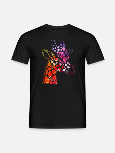 Giraffe - Men's T-Shirt - black