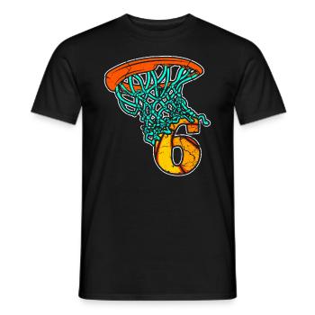 Basketball enfants 6 ans 6 ans sport - T-shirt homme - noir - Devant - AI Model Male 178 light (178cm)