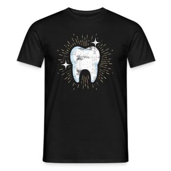 Dentiste dentiste hygiène dentaire dentiste Halloween - T-shirt homme - noir - Devant - AI Model Male 178 light (178cm)