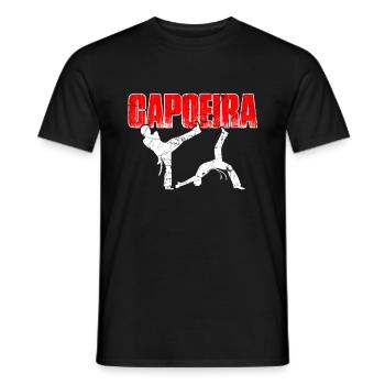 Capoeira Atlethical Brésil Art Martial - T-shirt homme - noir - Devant - AI Model Male 178 light (178cm)