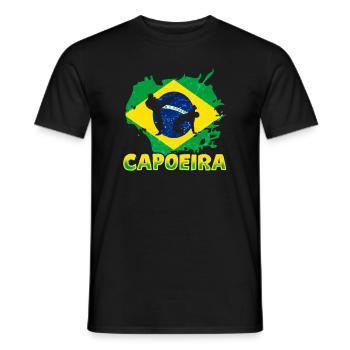 Art martial de Capoeira Brésil - T-shirt homme - noir - Devant - AI Model Male 178 light (178cm)