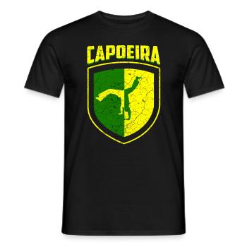 Capoeira - T-shirt homme - noir - Devant - AI Model Male 178 light (178cm)