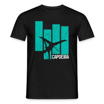 Capoeira - Männer T-Shirt - Schwarz - Vorne - AI Model Male 178 light (178cm)