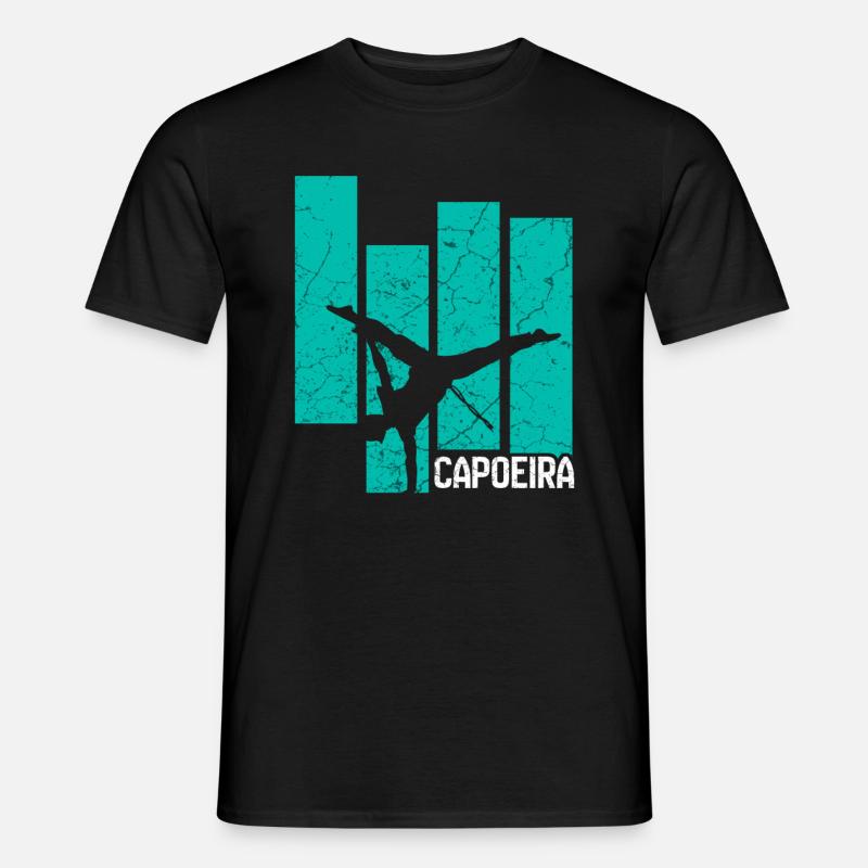 Capoeira - Männer T-Shirt - Schwarz
