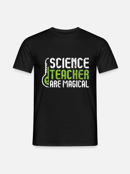 Science Teacher Science - Men's T-Shirt - black