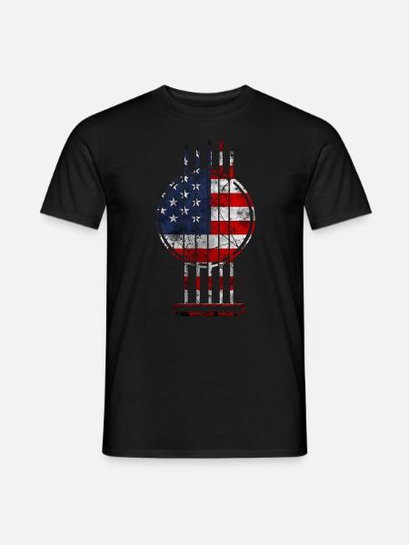 Country Music Retro - Men's T-Shirt - black