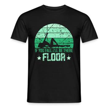 Pole Dance - T-shirt homme - noir - Devant - AI Model Male 178 light (178cm)