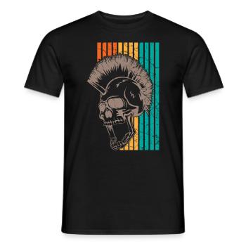 Punk Punks - Men's T-Shirt - black - Front - AI Model Male 178 light (178cm)