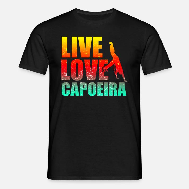 Capoeira - Männer T-Shirt - Schwarz