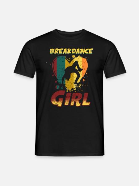 Danse danse break dance filles - T-shirt homme - noir