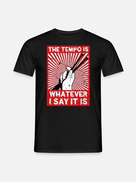 Drums Drum Sticks Drummer Drummer - Men's T-Shirt - black