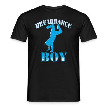 Breakdance Junge Breakdancing Kinder - Männer T-Shirt - Schwarz - Vorne - AI Model Male 178 light (178cm)