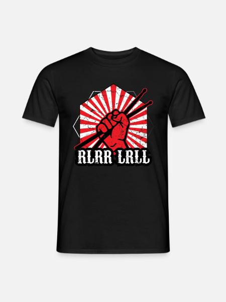 Drums Rule Drum Sticks - Men's T-Shirt - black