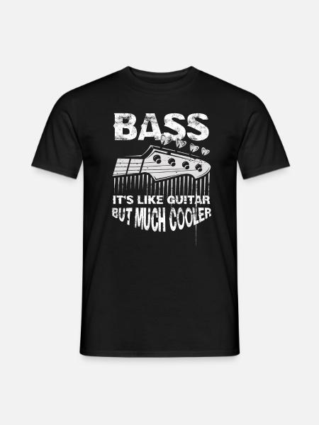 Bass guitariste bassiste bass joueur - T-shirt homme - noir