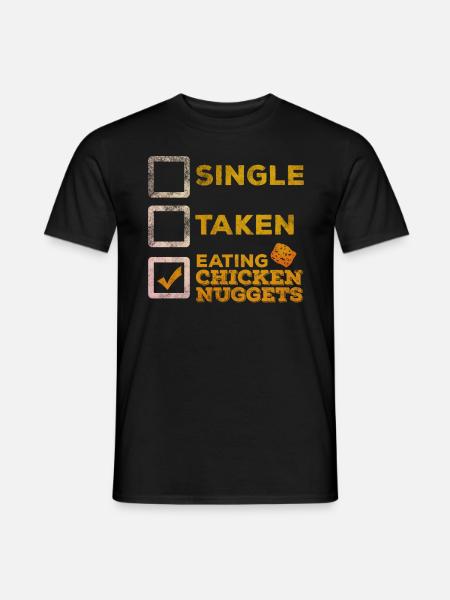 Chicken Nugget Costume - Men's T-Shirt - black