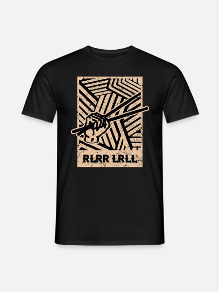 Drummer Drum Sticks - Men's T-Shirt - black