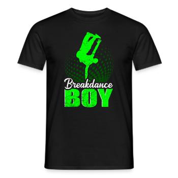Breakdance Junge Breakdancing Kinder - Männer T-Shirt - Schwarz - Vorne - AI Model Male 178 light (178cm)
