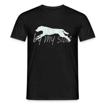 Hund Hund - Männer T-Shirt - Schwarz - Vorne - AI Model Male 178 light (178cm)
