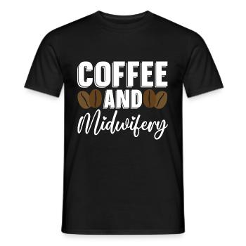 Hebamme Geburtshelfer - Männer T-Shirt - Schwarz - Vorne - AI Model Male 178 light (178cm)