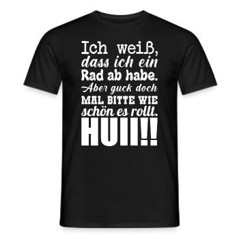 lustiger Spruch Witziges Geschenk Büro Bürohumor - Männer T-Shirt - Schwarz - Vorne - AI Model Male 178 light (178cm)