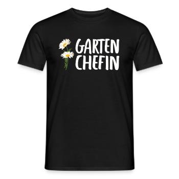 Garten Chefin Garten Gärtner Hobbygärtner Garten - Männer T-Shirt - Schwarz - Vorne - AI Model Male 178 light (178cm)