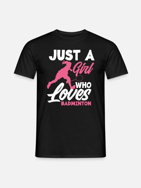 Badminton Filles - T-shirt homme - noir