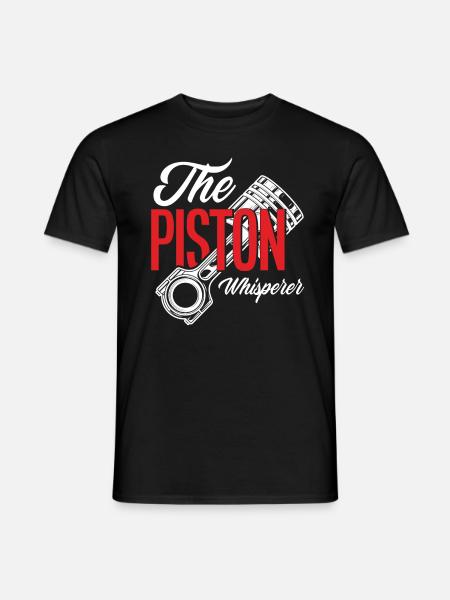 Mécanicien automobile Piston Whisperer - T-shirt homme - noir