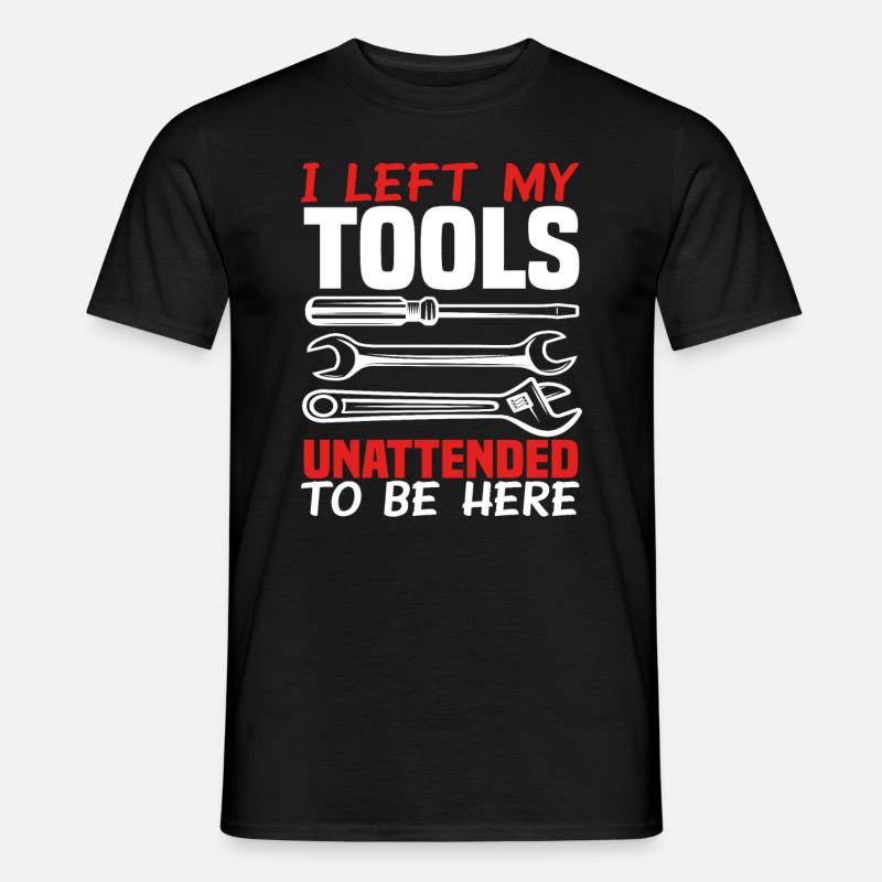 Car Mechanic Tools - Men's T-Shirt - black