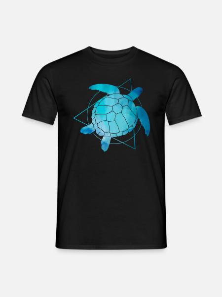 Turtle - Men's T-Shirt - black