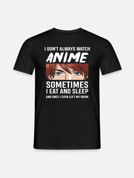 Anime - Men's T-Shirt - black