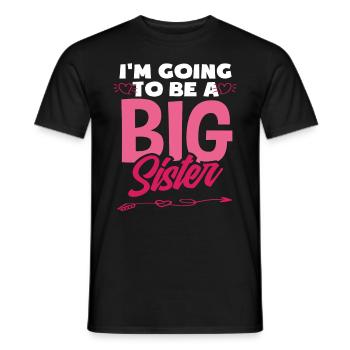 Offspring Sisters Siblings Gift - Men's T-Shirt - black - Front - AI Model Male 178 light (178cm)