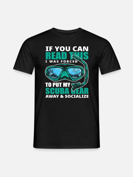 Diver - Men's T-Shirt - black