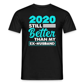 Scheidung 2020 Besser Als Ex Mann - Männer T-Shirt - Schwarz - Vorne - AI Model Male 178 light (178cm)