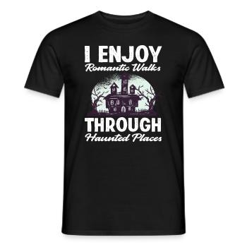 Lieux perdus Chasseurs de fantômes - T-shirt homme - noir - Devant - AI Model Male 178 light (178cm)