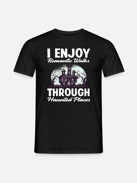 Lost Places Ghost Hunters - Men's T-Shirt - black