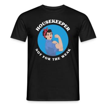 Femme de ménage Femme de ménage Lady Stark - T-shirt homme - noir - Devant - AI Model Male 178 light (178cm)