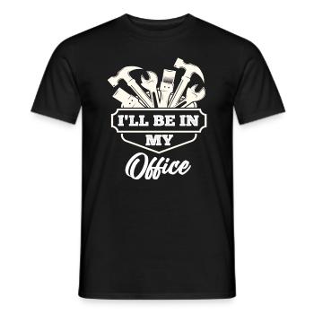 Zimmermann - Männer T-Shirt - Schwarz - Vorne - AI Model Male 178 light (178cm)