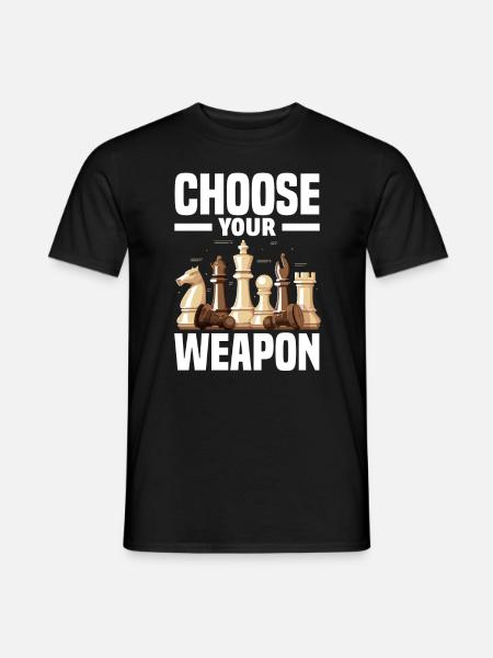 Chess player - Men's T-Shirt - black