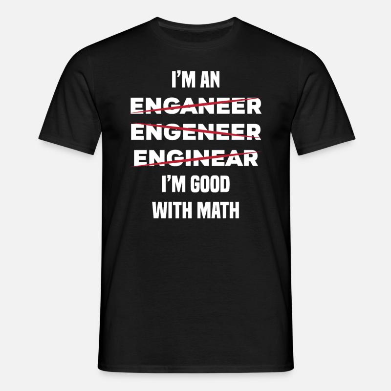 Engineer - Men's T-Shirt - black