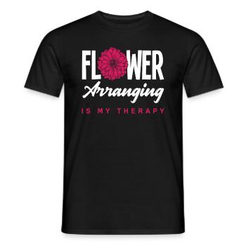 Blumen Blumenladen Florist Floristen - Männer T-Shirt - Schwarz - Vorne - AI Model Male 178 light (178cm)