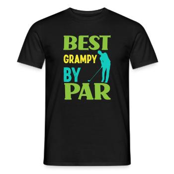 Meilleur golfeur Opi Grandpa Golf Golfer - T-shirt homme - noir - Devant - AI Model Male 178 light (178cm)